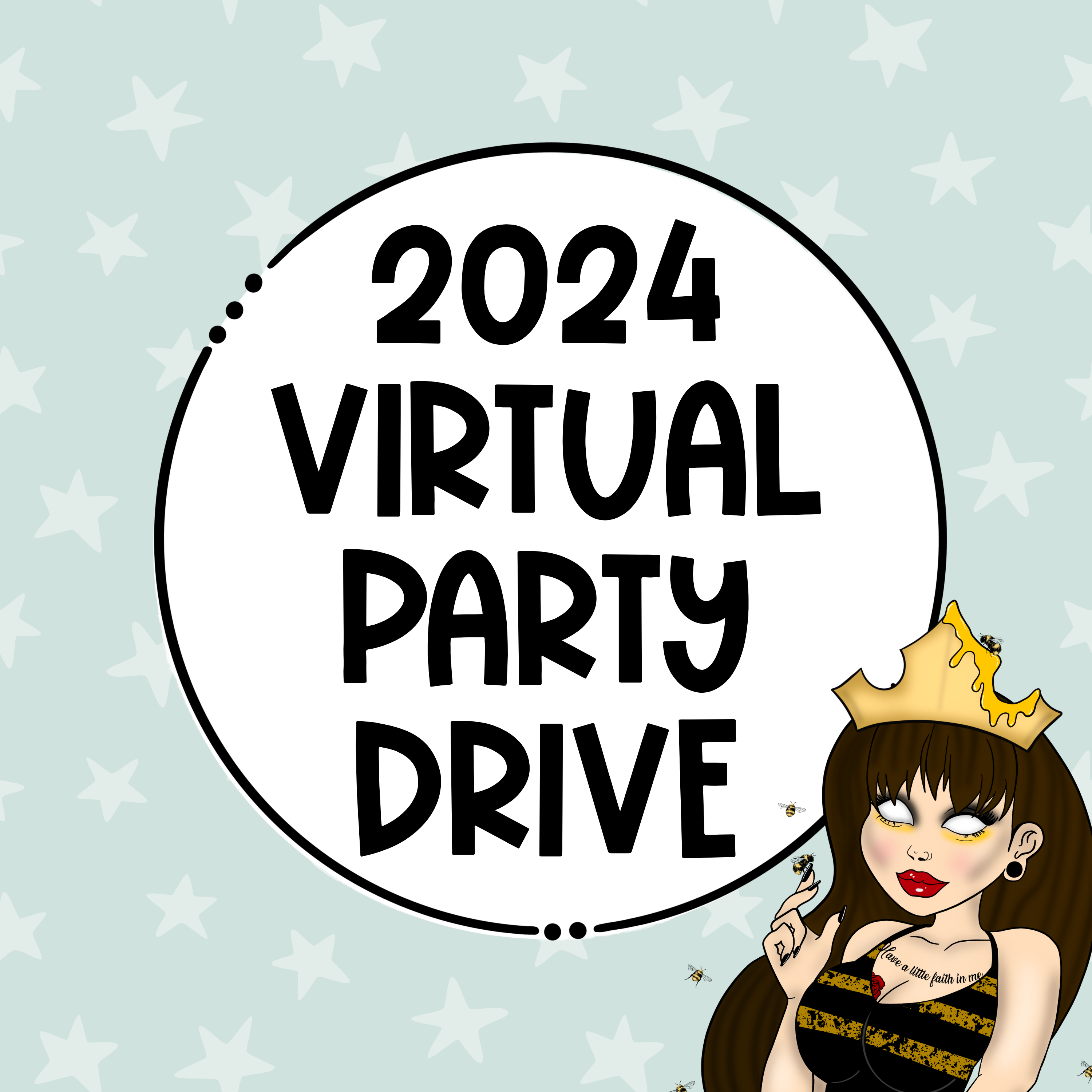 2024 Virtual Party Graphics Drive Queen B Graphics Design   Forconsideringmeforallyoursocialmedia Businessengagementneeds.Yoursupporttrulymeanstheworld.HavequestionsorconcernsFeelfreetohitthatchatwithusbutton  9 