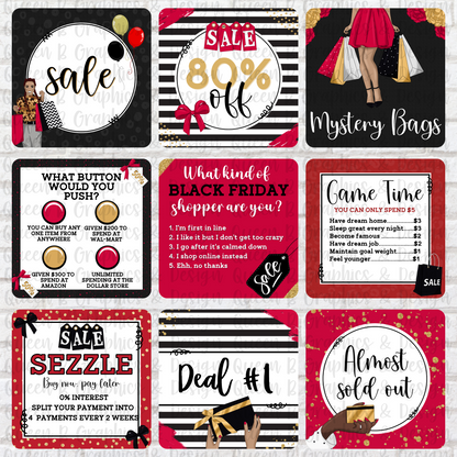 Black Friday Mini Collection Engagement Graphics