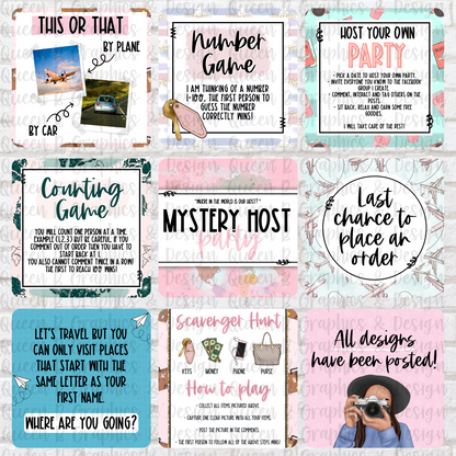 Mystery Host Travel Party Collection