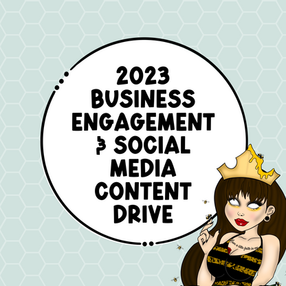 2023 Engagement & Business Social Media Content Graphics Drive