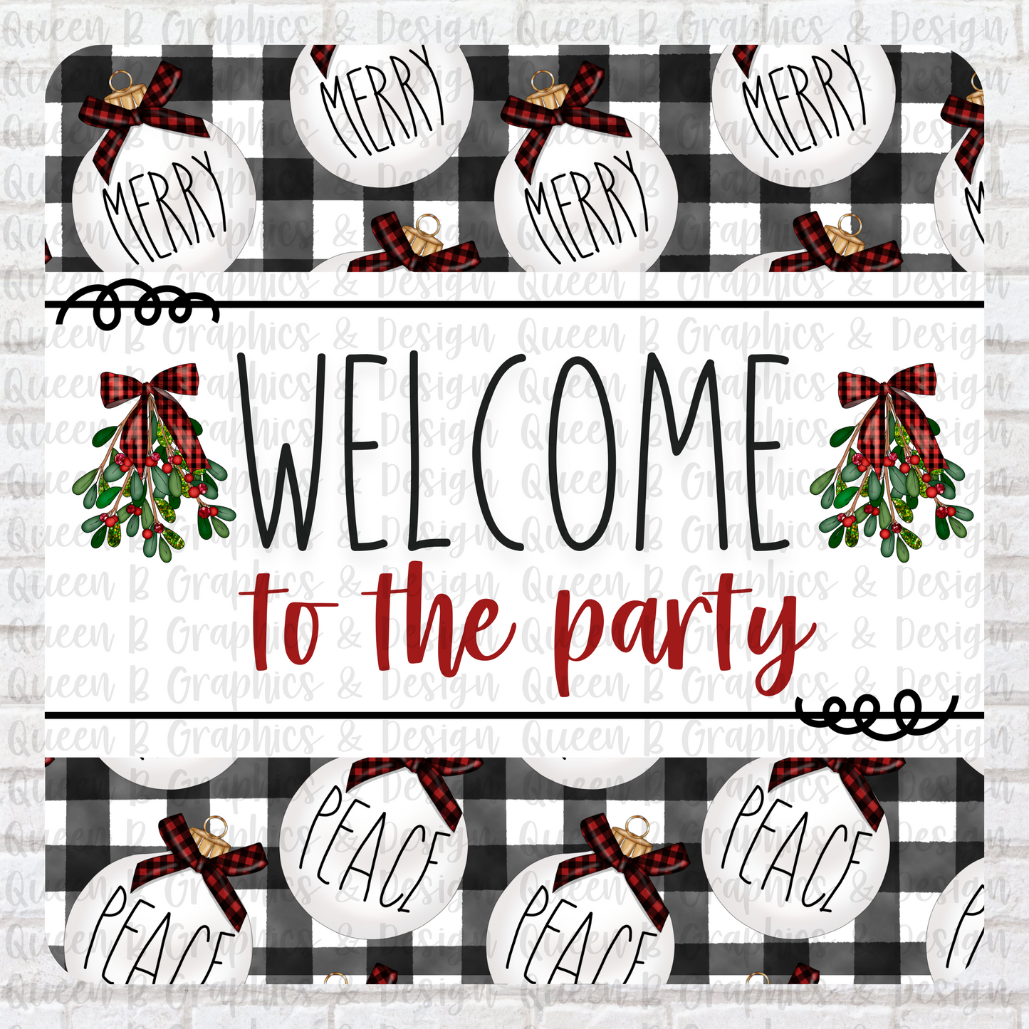 Farmhouse Christmas Tee Party & Basic Party Collection