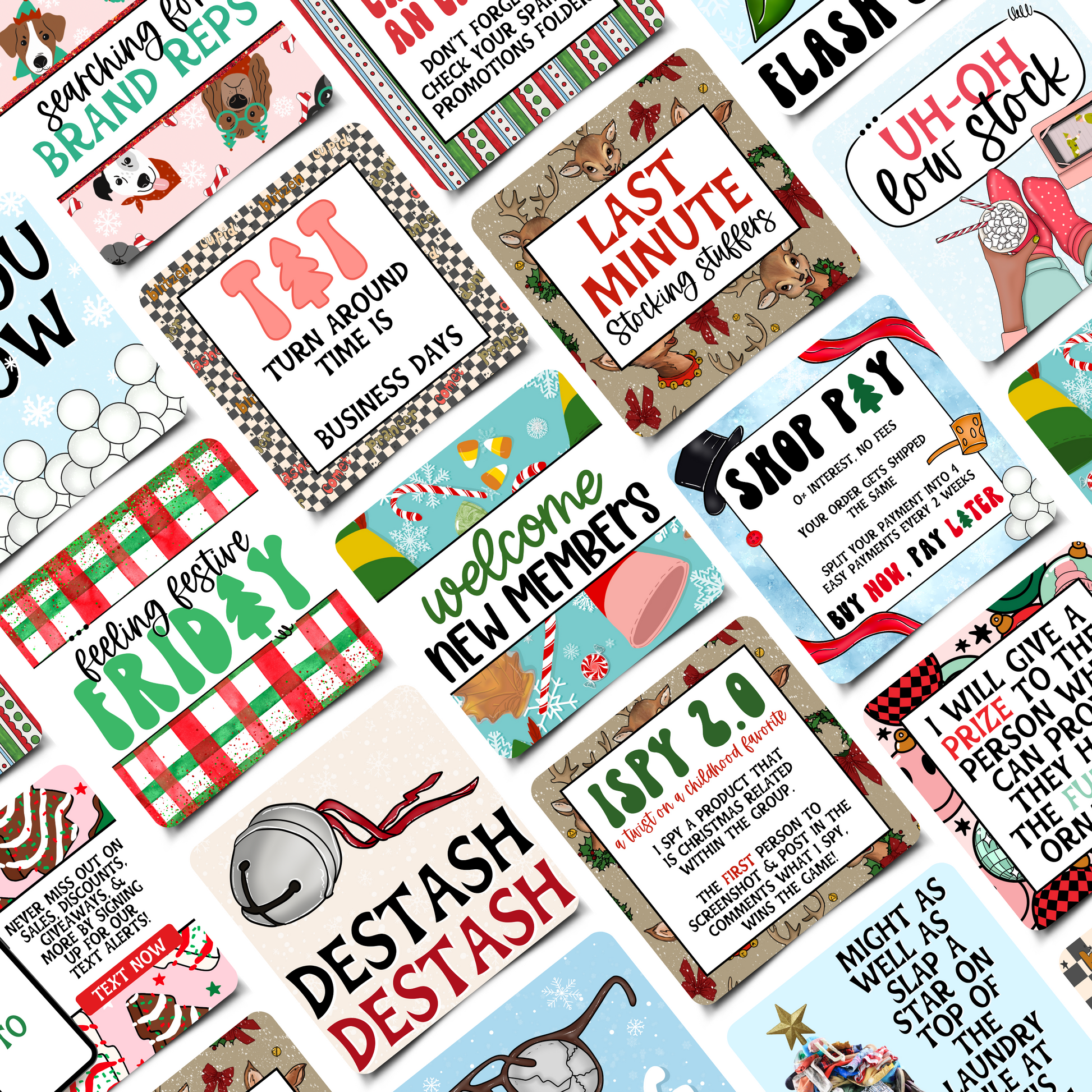 Christmas Planner Stickers-Holidays Graphic by Happy Printables