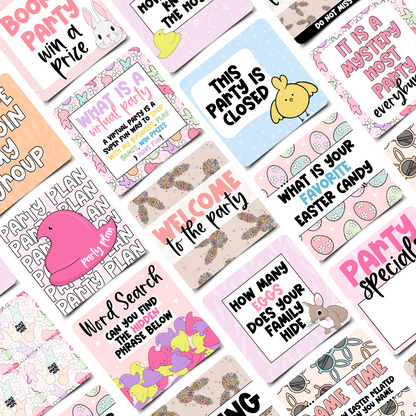 Easter Mega Party Kit Graphics Collection